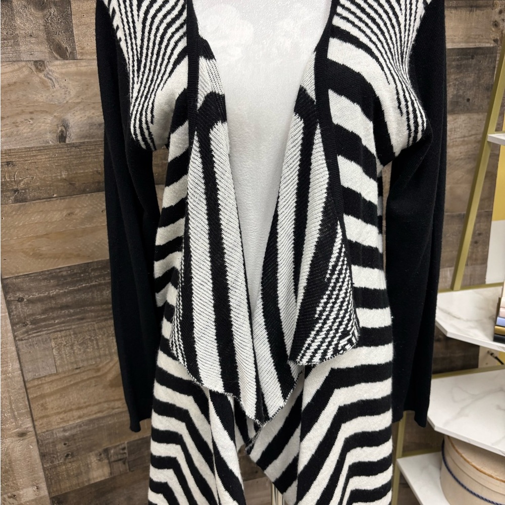 Material Girl Zebra Patterned Cardigan
